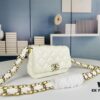 693042fff09edb6de4c4da6f New Arrival Today's Recommendation | Chanel 23k Thick Chain Square Flap Bag