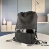 69304307f09edb6de4c4da7a New Arrival! Jennie's Style Chanel Nylon Backpack Black
