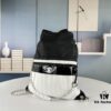 6930430cf09edb6de4c4da81 New Arrival! Jennie's Style Chanel Nylon Backpack in Black and White