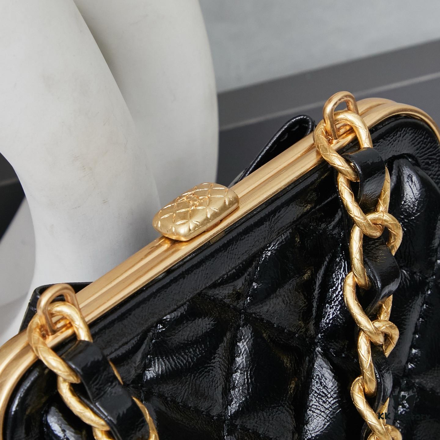 693043c8f09edb6de4c4db46 New Arrival with Box Chanel 24A Bow Frog-Mouth Bag So Cute!