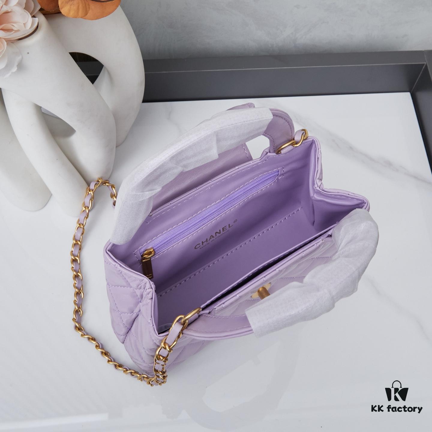 693043eff09edb6de4c4db74 New Arrival with Box CHANEL 23 Kelly Chain Bag