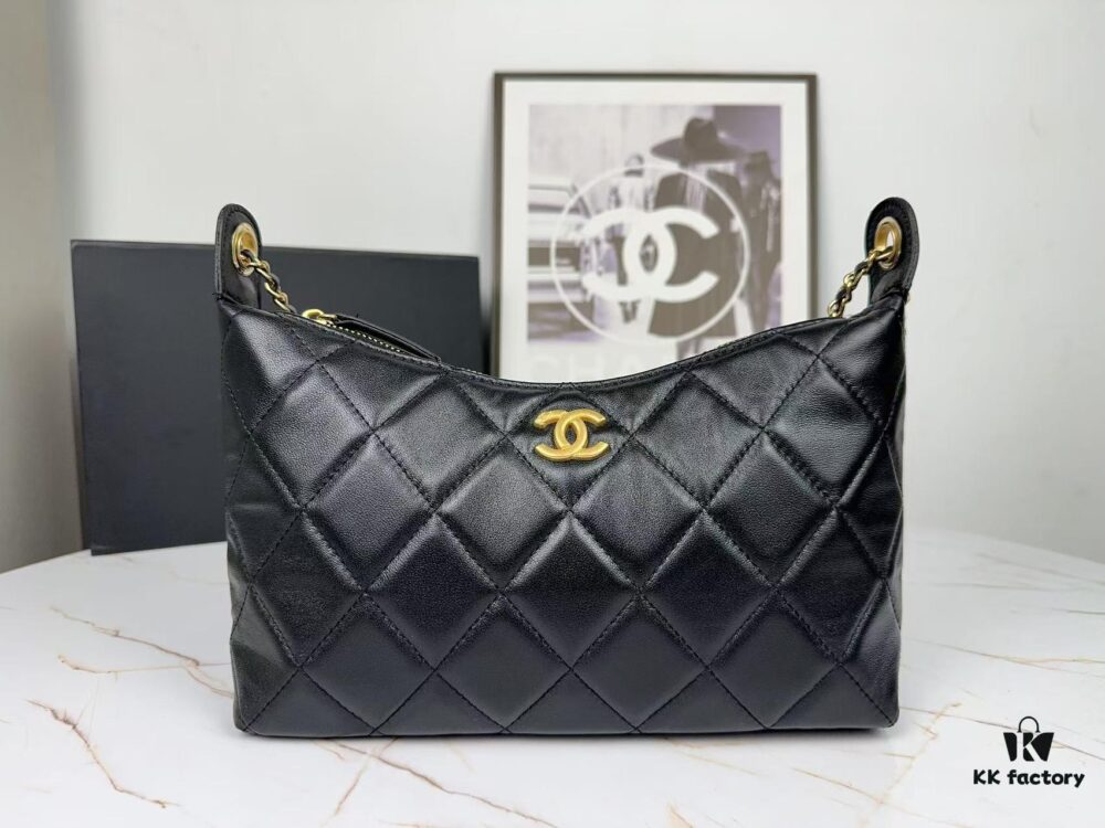 693043f7f09edb6de4c4db7d CHANEL 25S New Arrival Lambskin Bag - Stylish and Practical Hobo Bag