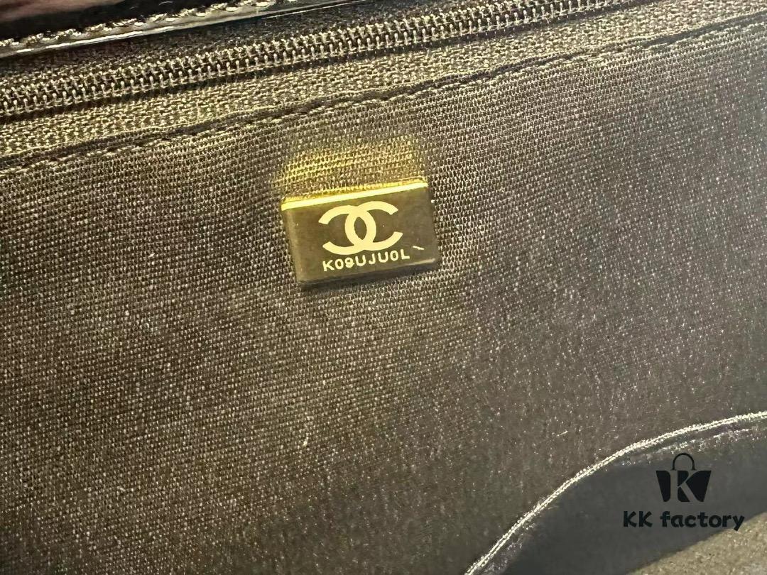 6930443df09edb6de4c4dbe0 New Arrival Chanel 22K Black Patent Leather Backpack