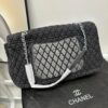 693044a3f09edb6de4c4dc69 Xiao Xiangjia Chanel Vintage Gradient Denim Airport Bag, 140-150 Size, Spacious and Stylish with a Strong Presence
