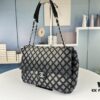 693044aef09edb6de4c4dc7b New Arrival Small Size Chanel Denim Airport Bag