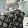 693044b1f09edb6de4c4dc80 New Arrival Small Size Chanel Denim Airport Bag