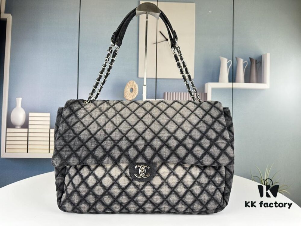 693044b3f09edb6de4c4dc81 New Large Size Denim Chanel Airport Bag – A Must-Have Fashion Statement