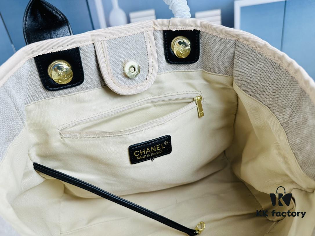 693044bef09edb6de4c4dc93 New Arrival 💙 Let's See Who Doesn't Have a Chanel Beach Bag Yet 🏖️