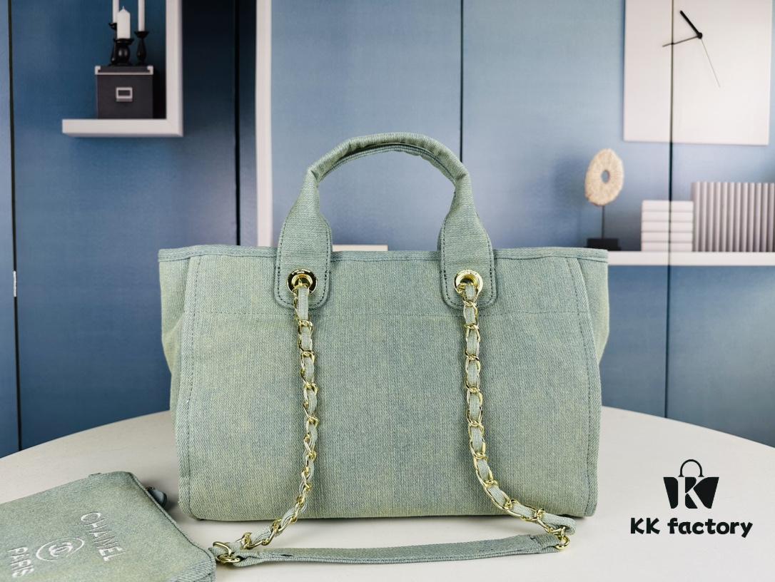 693044c2f09edb6de4c4dc98 New Arrival 💙 Let Me See Who Doesn't Have a Chanel Beach Bag Yet 🏖️