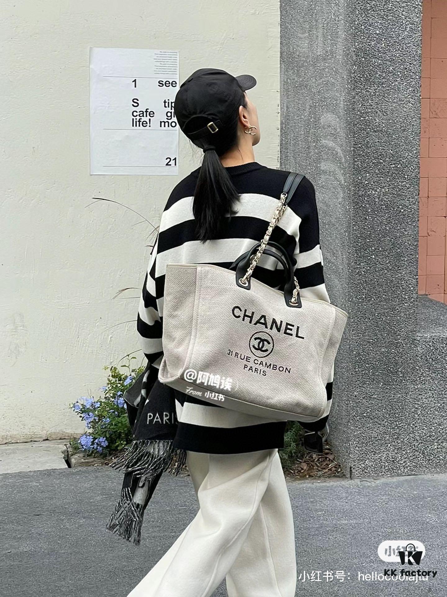 693044d0f09edb6de4c4dcb0 New Arrival 💙 Who Doesn't Have a Chanel Beach Bag Yet? 🏖️