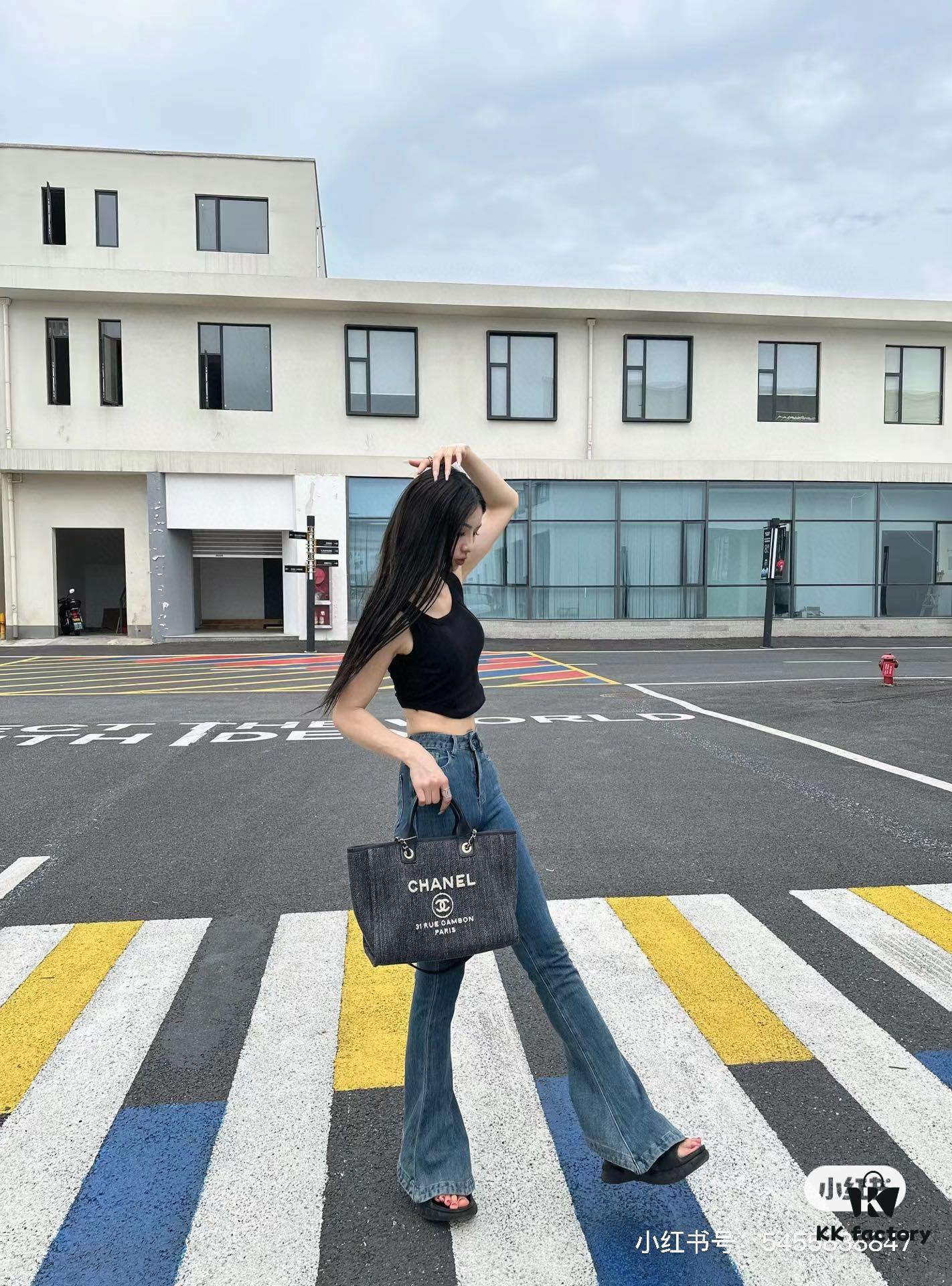 693044d0f09edb6de4c4dcb2 New Arrival 💙 Who Doesn't Have a Chanel Beach Bag Yet? 🏖️