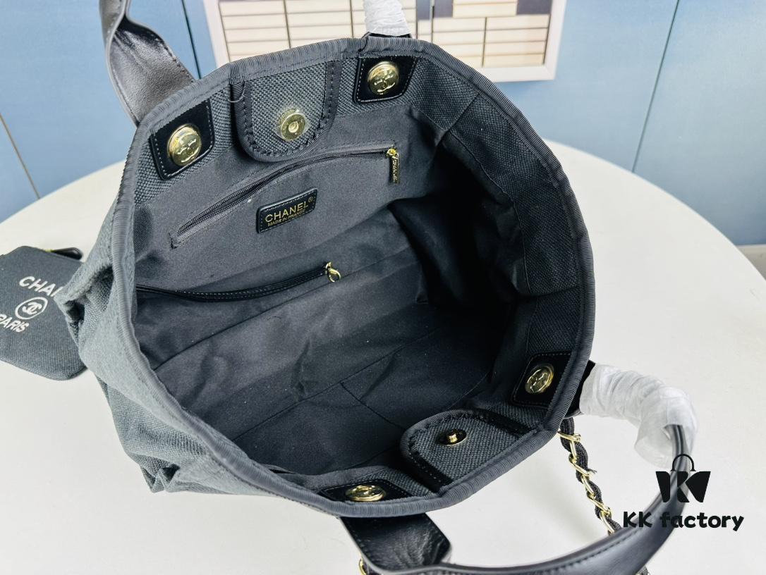 693044def09edb6de4c4dcc7 New Arrival 💙 Let Me See Who Doesn't Have a Chanel Beach Bag Yet 🏖️