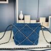 693044e3f09edb6de4c4dcce Mini New Chanel 22 Bag in Denim | The Season of Falling for Denim Again