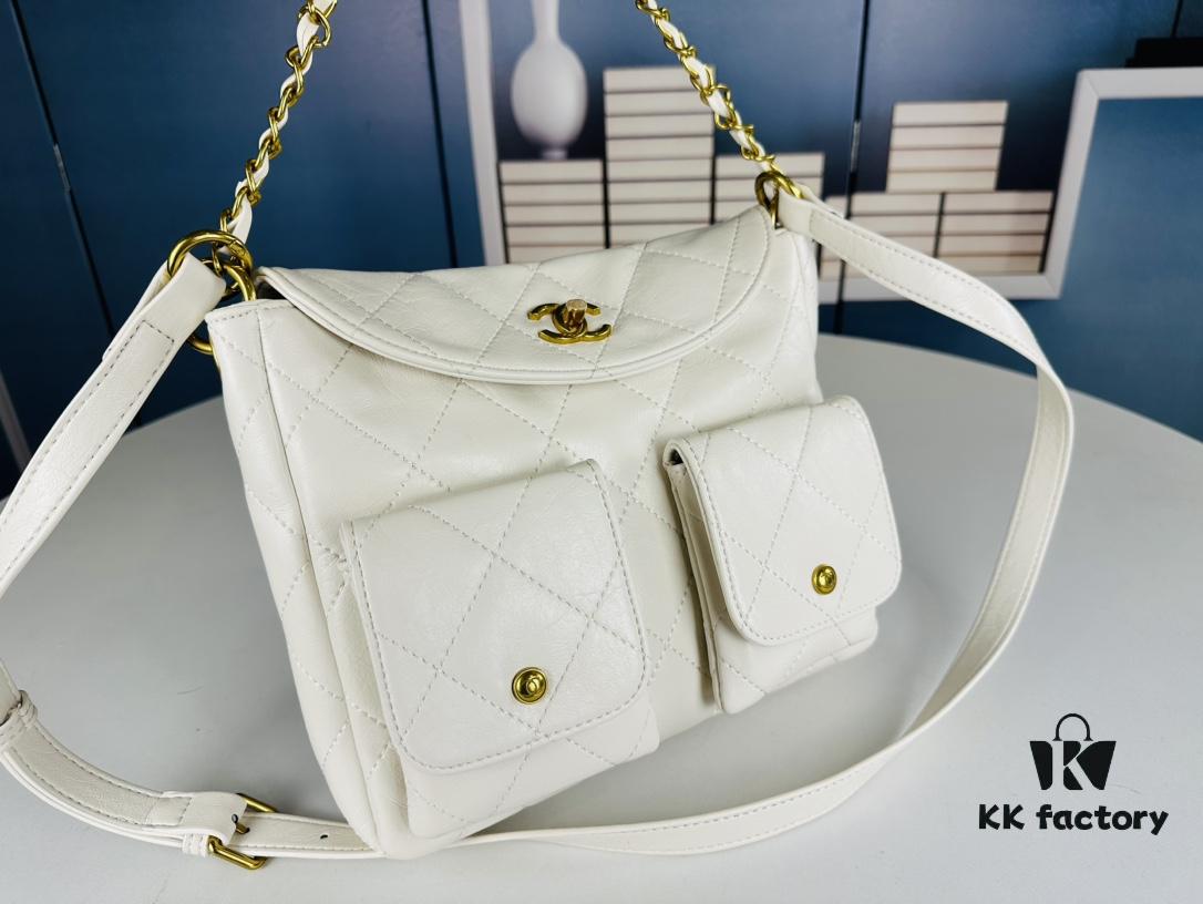 693044f0f09edb6de4c4dce1 New Arrival: Could This Be the Hottest Bag of 2024? Chanel 24P Hippie Hobo
