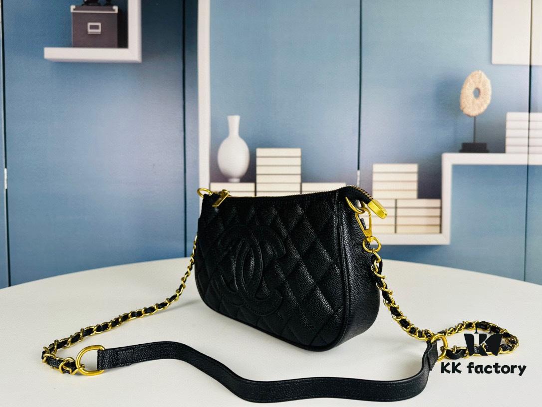 693044f9f09edb6de4c4dcf2 New Arrival Chanel Vintage Black and Gold Shoulder Bag 🖤 Jennie's Style