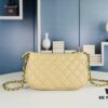 693044fdf09edb6de4c4dcf8 New Arrival Chanel Vintage Black and Gold Shoulder Bag 🖤 Jennie's Style