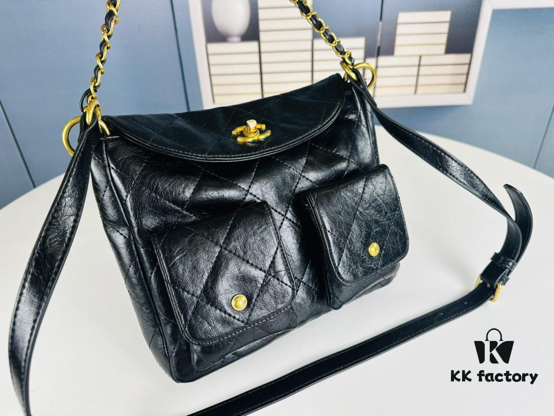 69304502f09edb6de4c4dd01 New Arrival: Could This Be the Hottest Bag of 2024? Chanel 24P Hippie Hobo