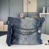 69304510f09edb6de4c4dd16 Large Size Bestseller – Absolutely Stunning! Finally Here: Chanel Denim 22Bag in 23C