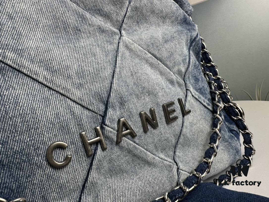 6930451cf09edb6de4c4dd24 New Medium Size Chanel 23C Denim 22Bag – Absolutely Stunning!
