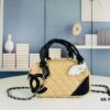 69304532f09edb6de4c4dd3d New Arrival Vintage Charm | Chanel Classic Mini Handbag in Black and White Quilted Design