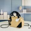 69304532f09edb6de4c4dd3f New Arrival Vintage Charm | Chanel Classic Mini Handbag in Black and White Quilted Design