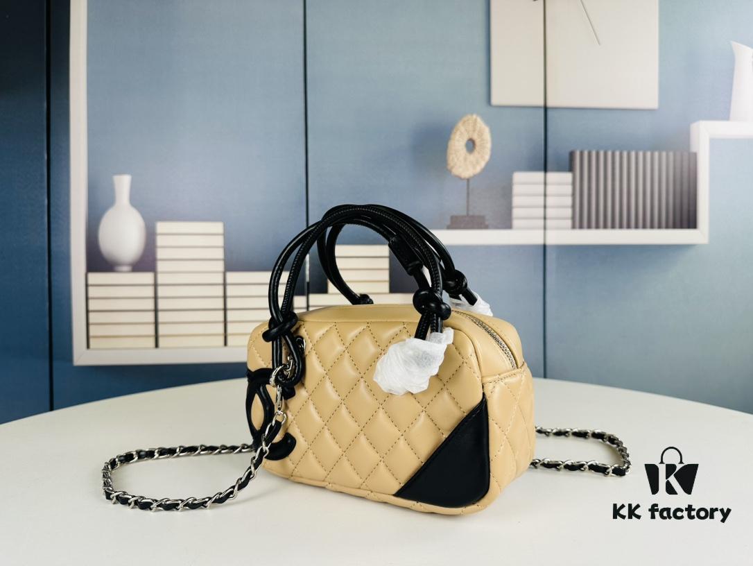 69304532f09edb6de4c4dd3f New Arrival Vintage Charm | Chanel Classic Mini Handbag in Black and White Quilted Design
