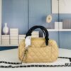 69304533f09edb6de4c4dd40 New Arrival Vintage Charm | Chanel Classic Mini Handbag in Black and White Quilted Design