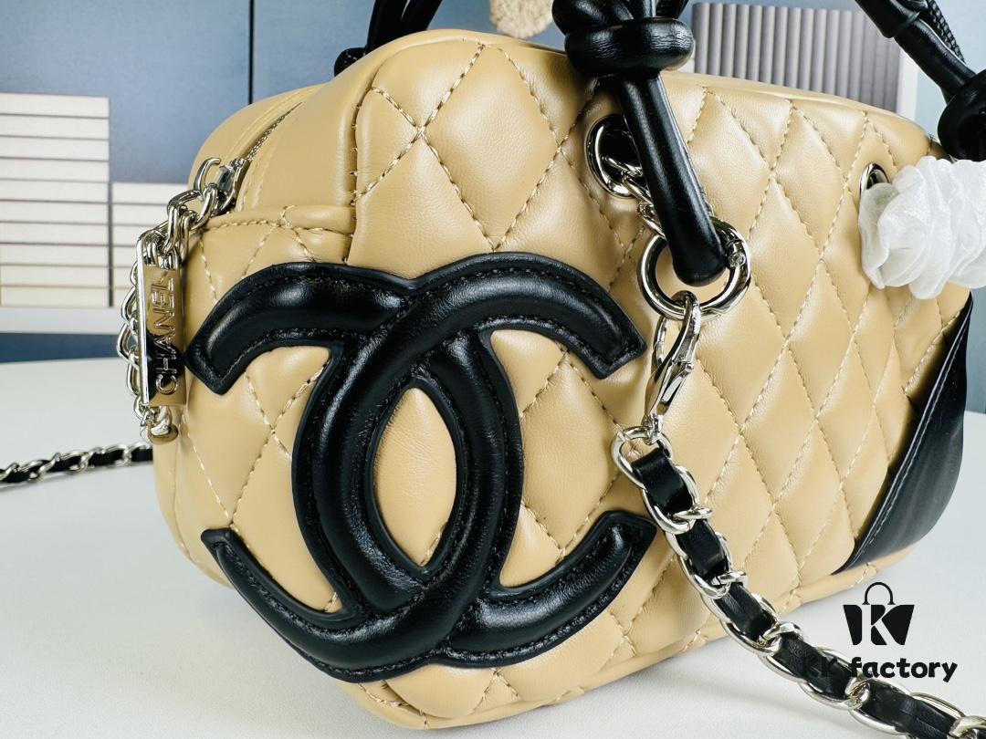 69304535f09edb6de4c4dd41 New Arrival Vintage Charm | Chanel Classic Mini Handbag in Black and White Quilted Design
