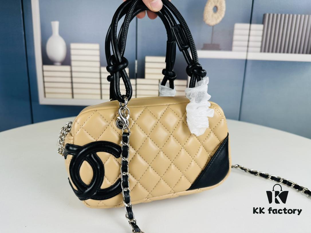 69304535f09edb6de4c4dd42 New Arrival Vintage Charm | Chanel Classic Mini Handbag in Black and White Quilted Design