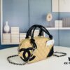 69304536f09edb6de4c4dd43 New Arrival Vintage Charm | Chanel Classic Mini Handbag in Black and White Quilted Design
