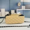 69304539f09edb6de4c4dd47 New Arrival Vintage Charm | Chanel Classic Mini Handbag in Black and White Quilted Design