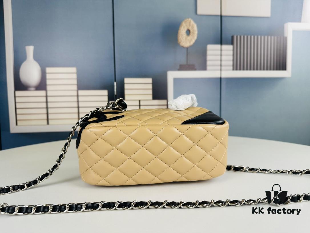69304539f09edb6de4c4dd47 New Arrival Vintage Charm | Chanel Classic Mini Handbag in Black and White Quilted Design