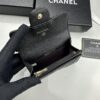 69304555f09edb6de4c4dd6e CHANEL Caviar Black/Gold 23K Classic Quilted Lambskin Wallet