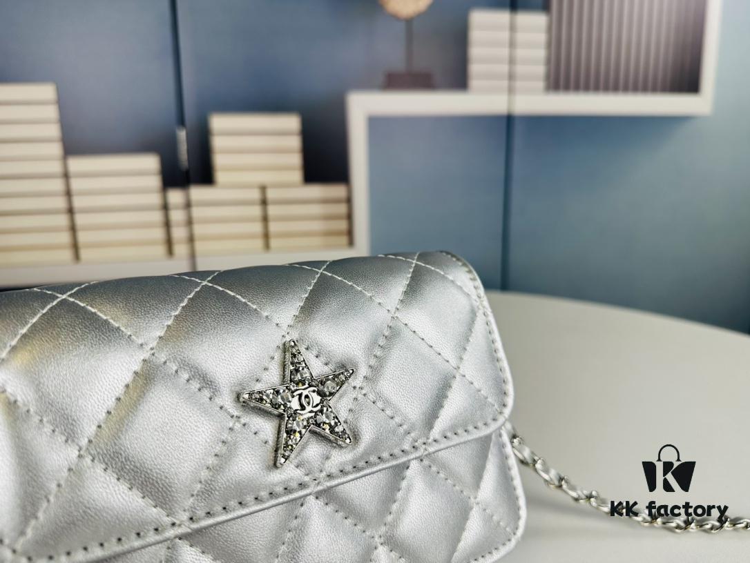 69304591f09edb6de4c4ddb3 New Arrival Wholesale Multi-Color Chanel Style Beautiful Item & Show Gift - Stylish Silver Chain Mini Bag, Waist Bag, Crossbody or Handheld, Very Matchable