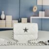 New Arrival Multi-Color Chanel-Inspired Silver Chain Mini Bag – Stylish and Versatile