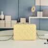 6930459ef09edb6de4c4ddc9 New Arrival Multi-Color Chanel Style Silver Chain Mini Bag - Can Be Worn as Waist Bag, Crossbody or Handbag