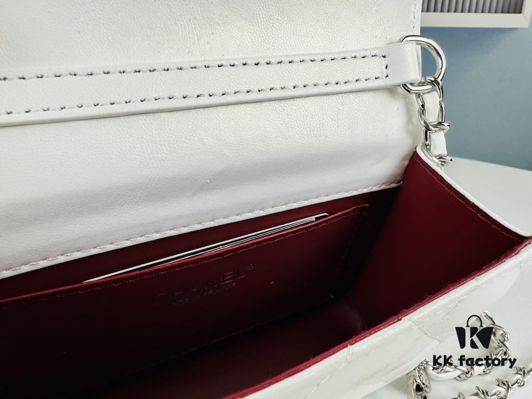 New Arrival Multi-Color Chanel-Inspired Silver Chain Mini Bag – Stylish and Versatile