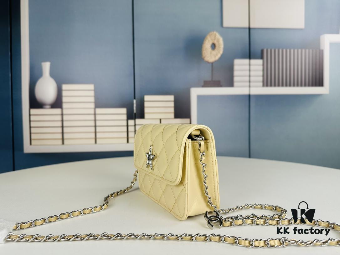 6930459ff09edb6de4c4ddcc New Arrival Multi-Color Chanel Style Silver Chain Mini Bag - Can Be Worn as Waist Bag, Crossbody or Handbag