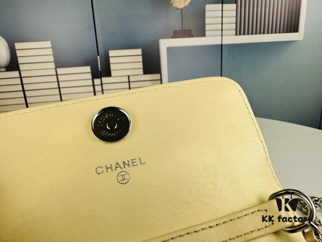 693045a3f09edb6de4c4ddd2 New Arrival Multi-Color Chanel Style Silver Chain Mini Bag - Can Be Worn as Waist Bag, Crossbody or Handbag