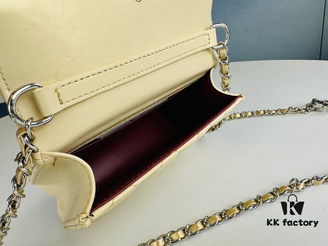 693045a3f09edb6de4c4ddd3 New Arrival Multi-Color Chanel Style Silver Chain Mini Bag - Can Be Worn as Waist Bag, Crossbody or Handbag