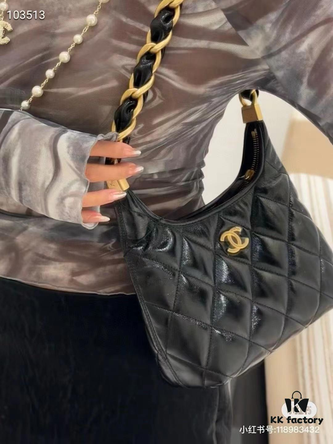 693045b0f09edb6de4c4dde2 CHANEL 24A Large Hobo Bag in Wax Leather – In Stock Now