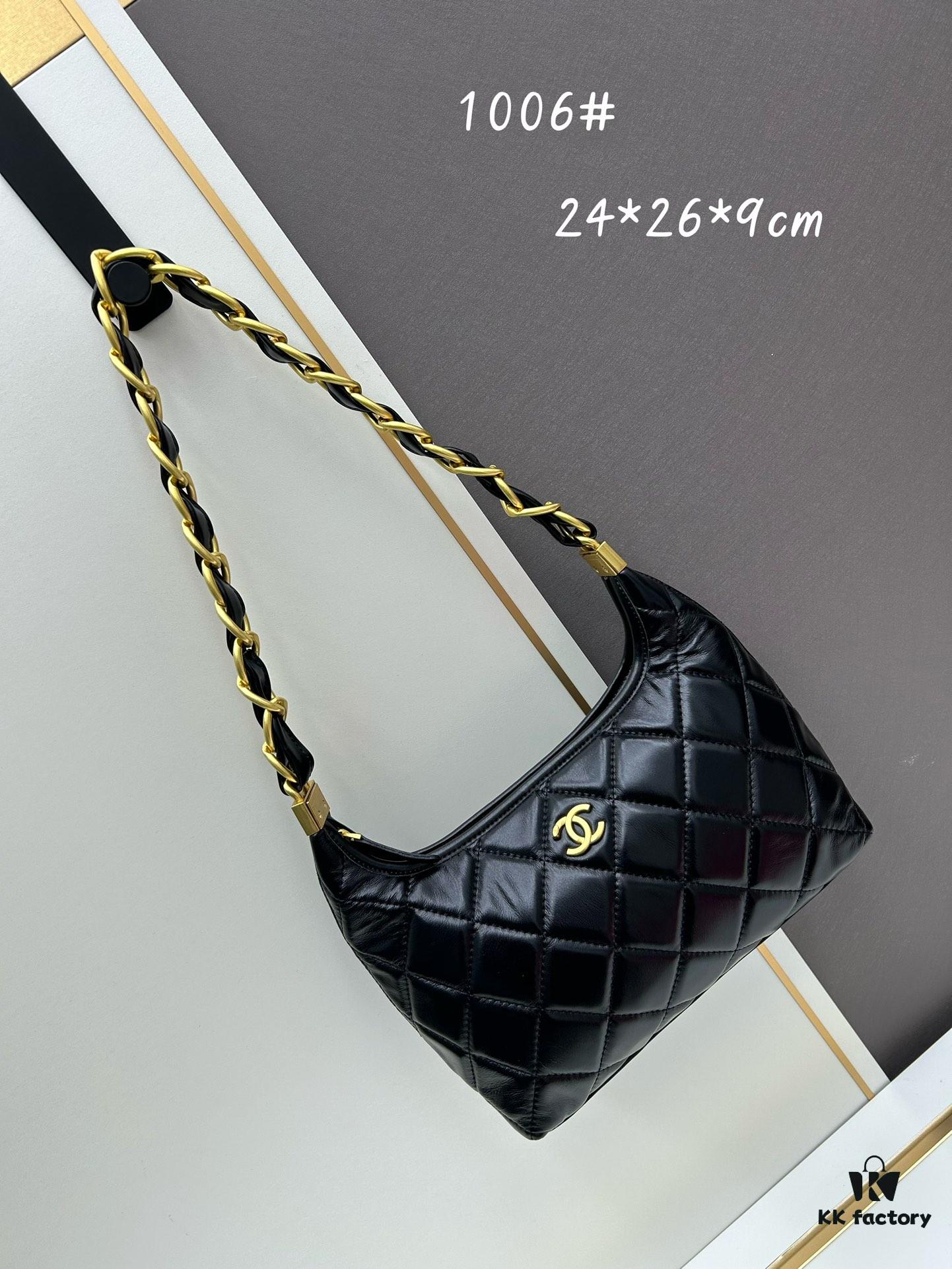693045b5f09edb6de4c4dde8 Large Size Available Now CHANEL 24A Wander Hobo Bag