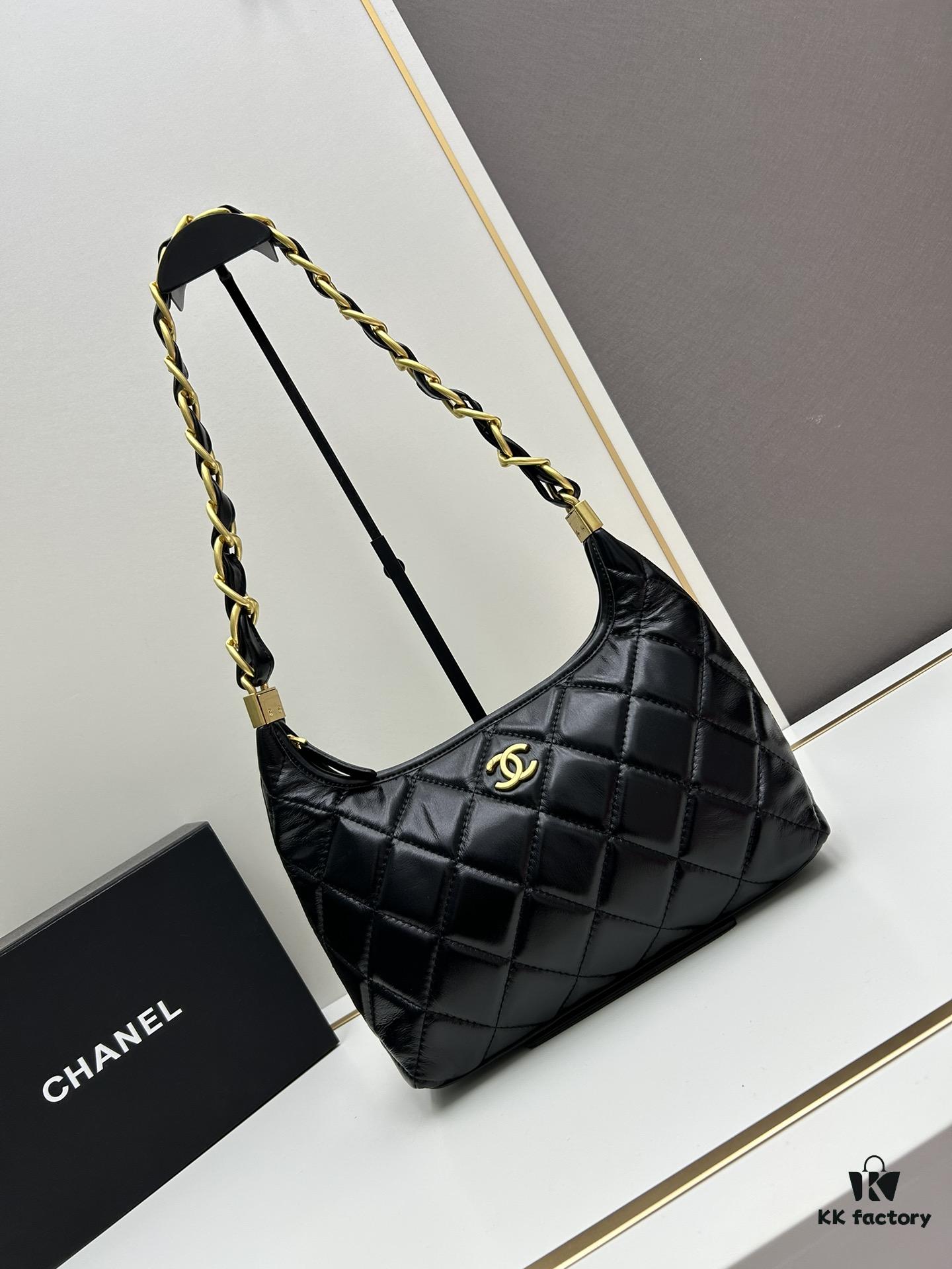 693045b7f09edb6de4c4ddeb Large Size Available Now CHANEL 24A Wander Hobo Bag