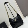 693045c3f09edb6de4c4ddf7 Chanel 24A Small Hobo Bag in Lambskin Oil-Waxed Leather