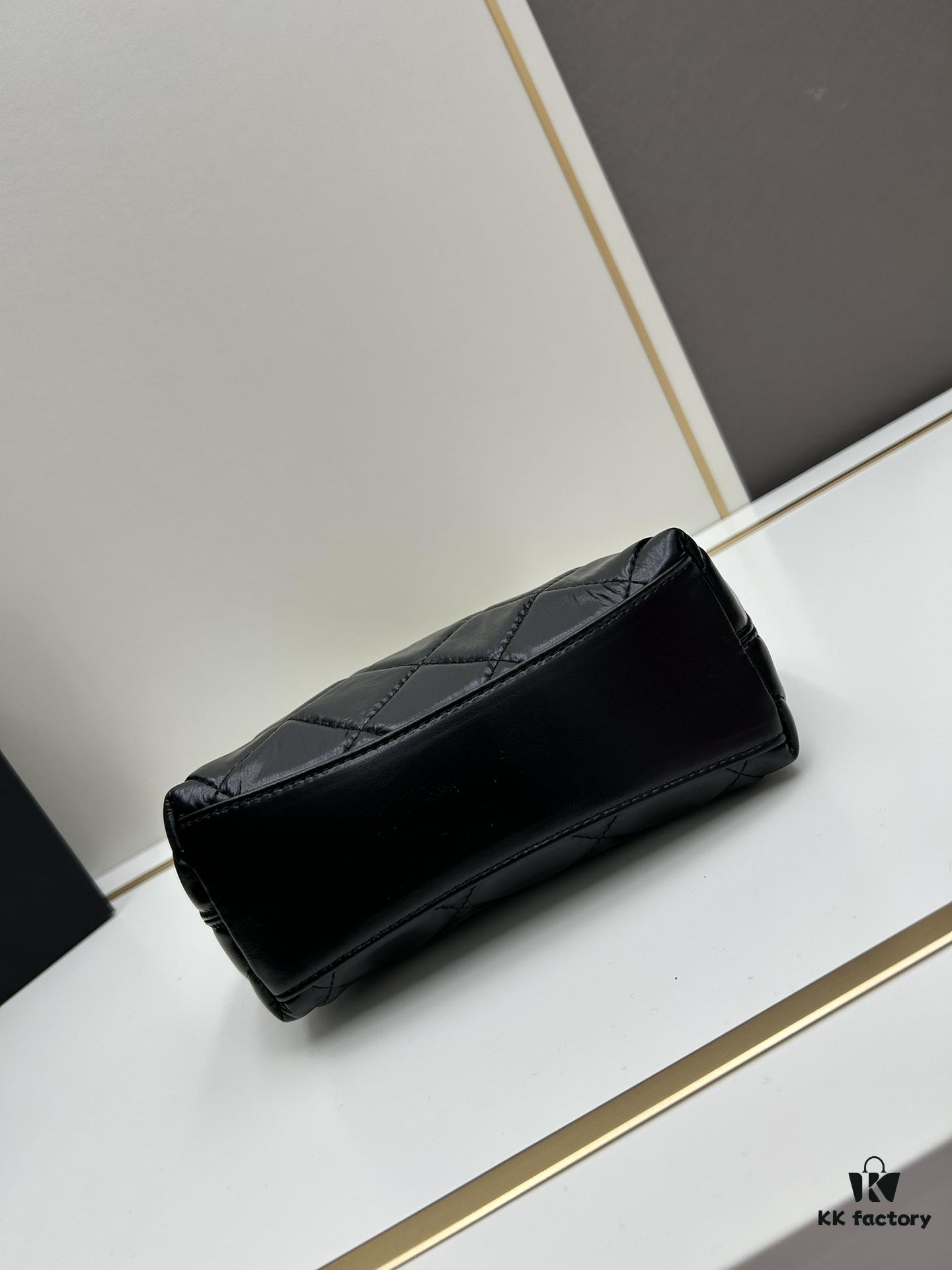 693045c8f09edb6de4c4ddfb Chanel 24A Small Hobo Bag in Lambskin Oil-Waxed Leather