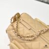 693045d8f09edb6de4c4de0b CHANEL 24K New Bowling Camera Bag in Lambskin with Gold-Tone Hardware