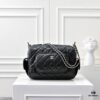 693045dbf09edb6de4c4de0e CHANEL 24K New Bowling Camera Bag in Lambskin with Gold-Tone Hardware