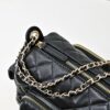 693045e1f09edb6de4c4de11 CHANEL 24K New Bowling Camera Bag in Lambskin with Gold-Tone Hardware