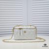 69304616f09edb6de4c4de54 Chanel 2022 Fall/Winter New Arrival Gold Ball Compact Makeup Case - Small Storage Box with Original Hardware, Imported Lambskin