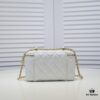 69304618f09edb6de4c4de57 Chanel 2022 Fall/Winter New Arrival Gold Ball Compact Makeup Case - Small Storage Box with Original Hardware, Imported Lambskin